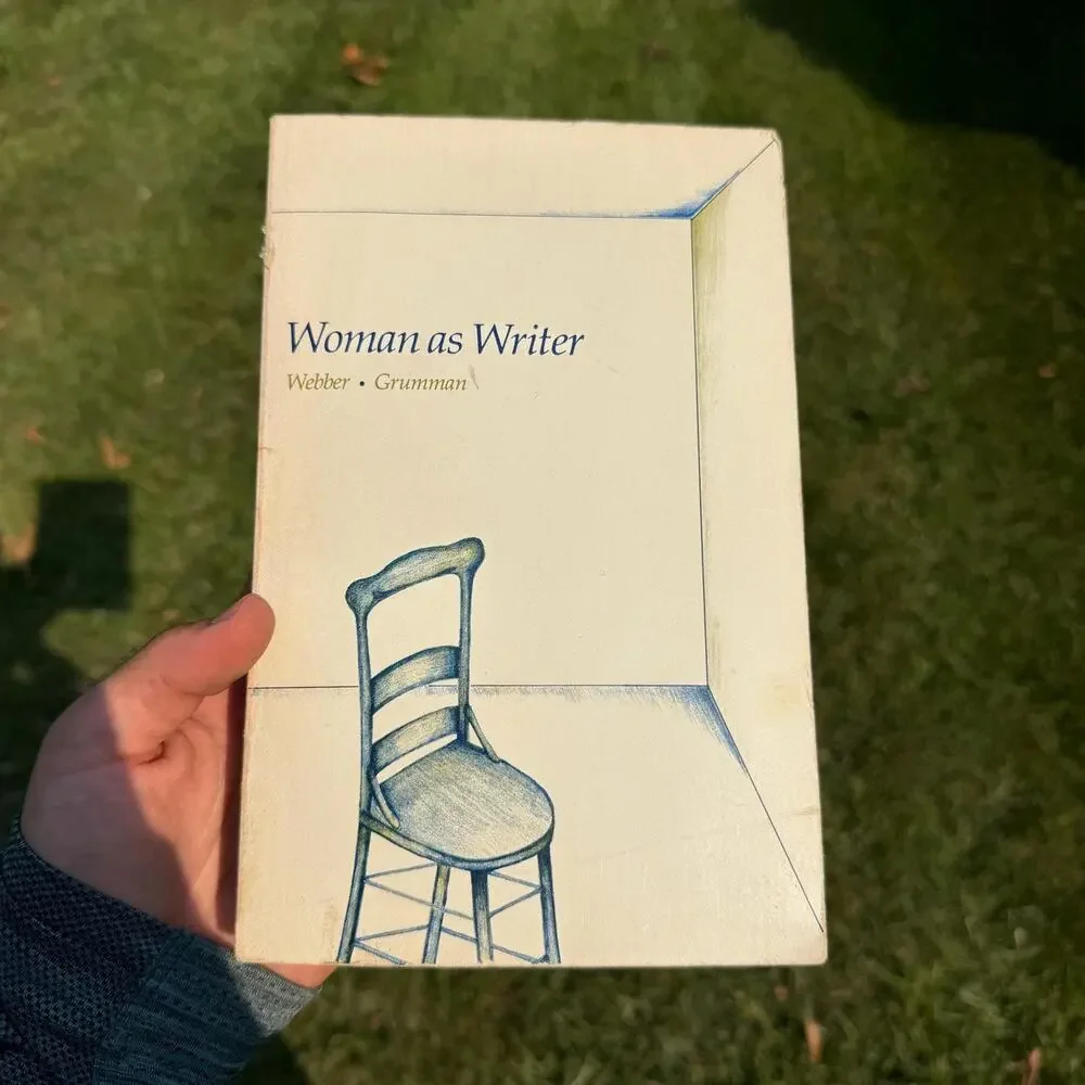 Woman As Writer by Joan Grumman and Jeannette L. Webber 1978 vintage softcover